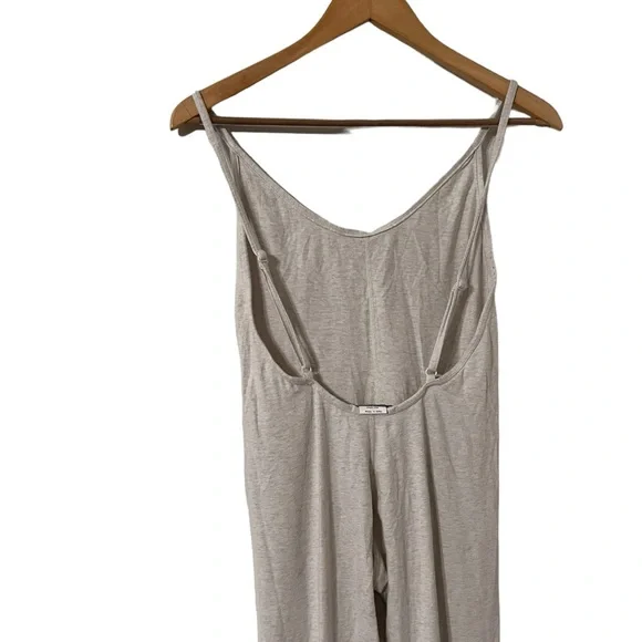 HOUSE OF CB Zahara Milk Marl Summer Lounge Beige Oatmeal Onesie Jumpsuit - Picture 10 of 11